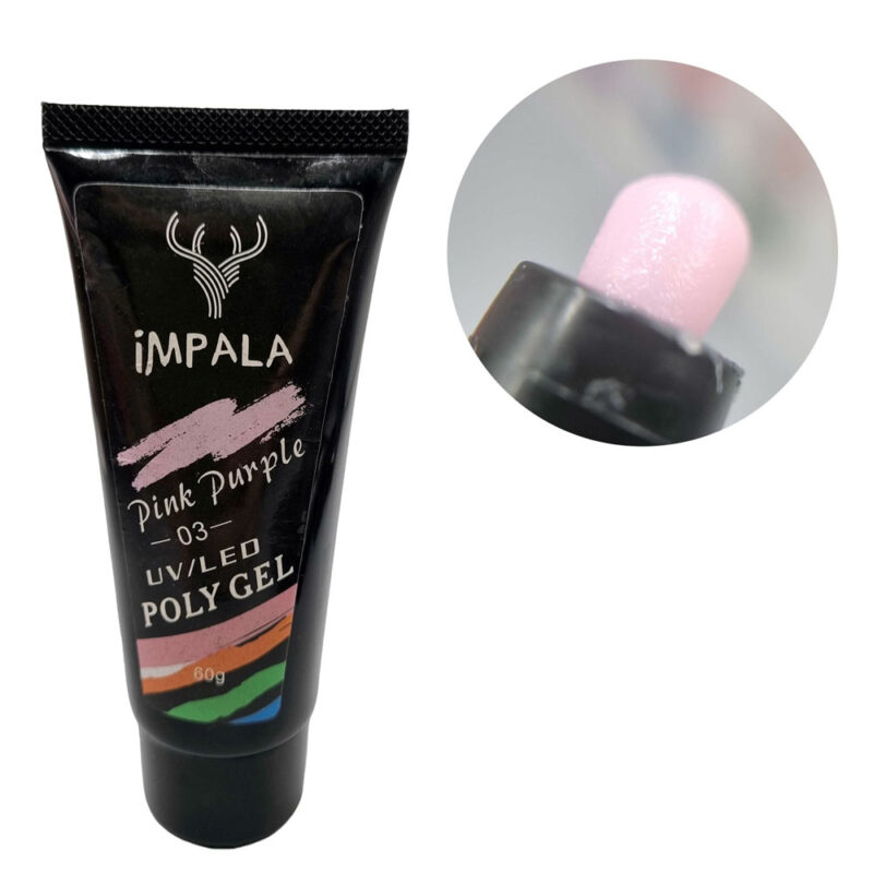 پلی ژل 60 میل پینک پرپل ایمپالا IMPALA