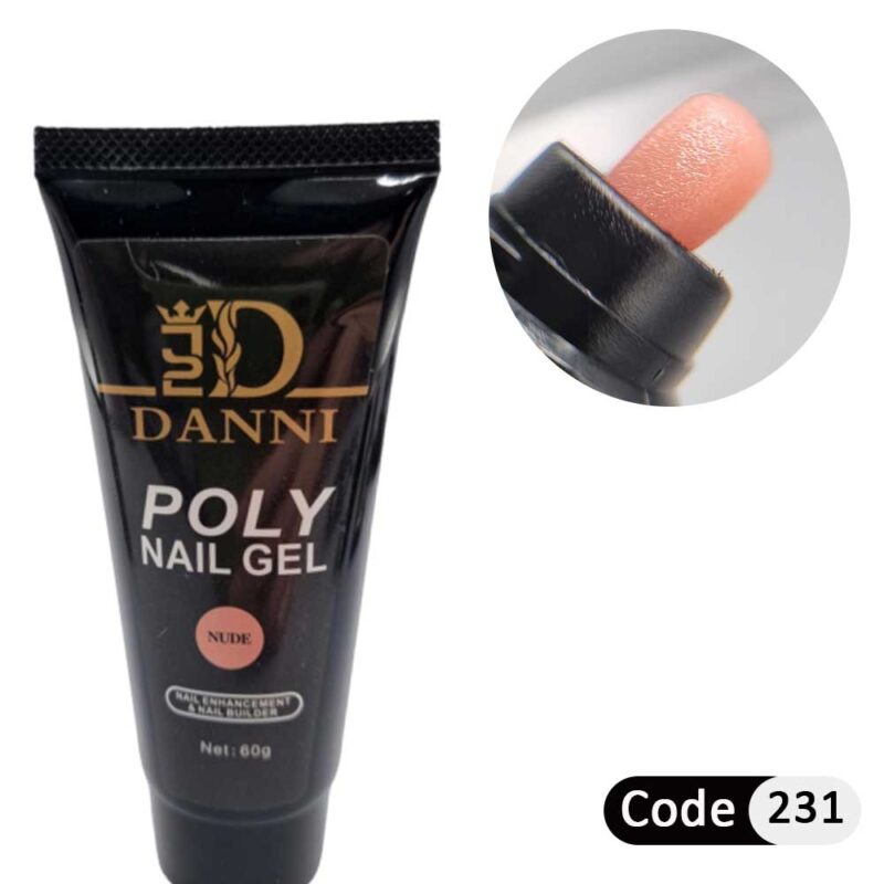 پلی ژل کاشت ناخن دنی 60 میل - ژل کاشت ناخن دنی 60 میل 231