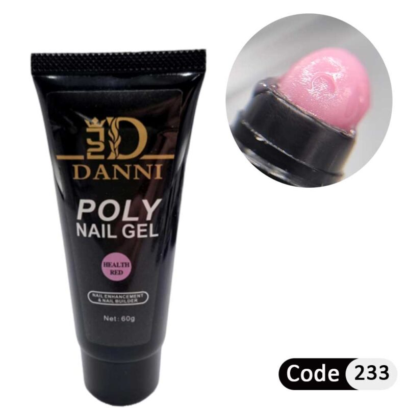 پلی ژل کاشت ناخن دنی 60 میل - ژل کاشت ناخن دنی 60 میل 233