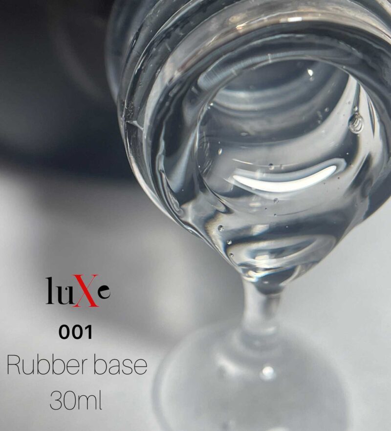 رابر بیس ناخن لوکسی کلیر بی رنگ 30 میل RB01 - کد1