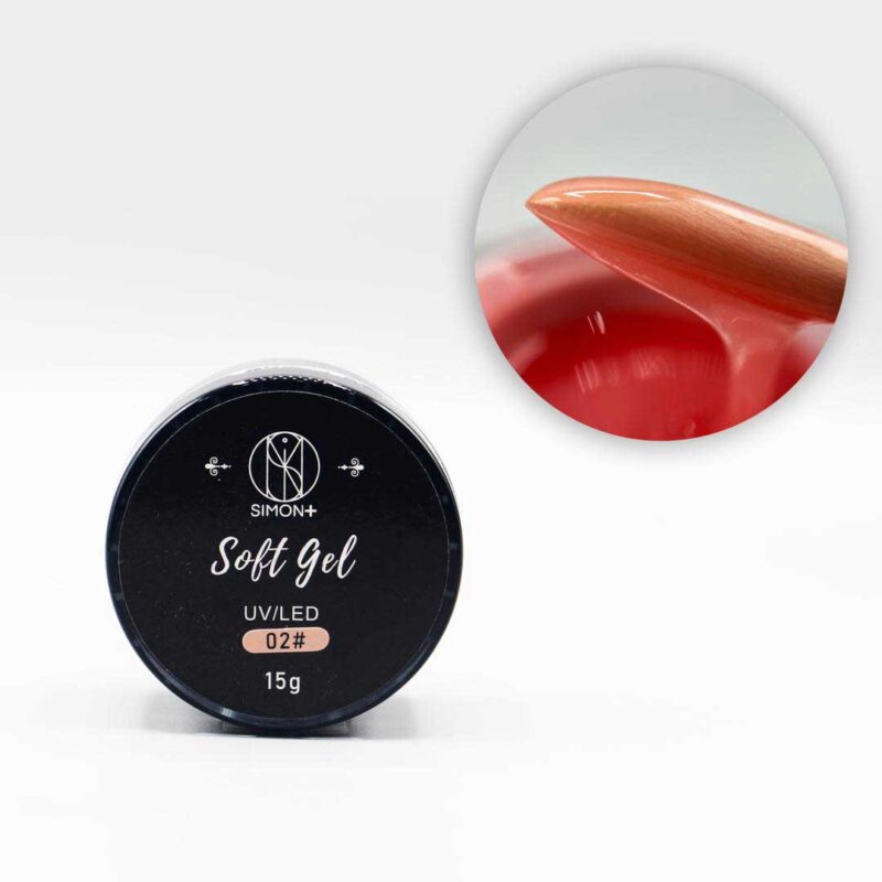 بیلدر ژل کاشت ناخن سیمون سافت 15 میل - ژل سیمون 2