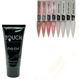 پلی ژل کاشت ناخن 60 میل تاچ touch poly gel
